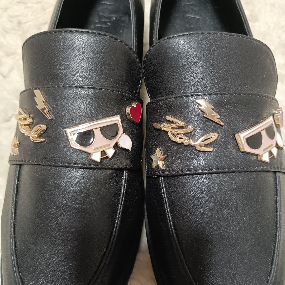 新品■日本未入荷■カールラガーフェルド■ローファー■8サイズ■25cm