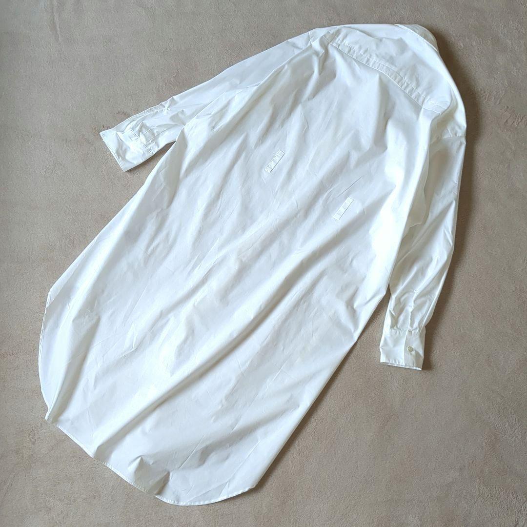 HERALBONY（ヘラルボニー）日本製 スカーフループ付き シャツワンピース