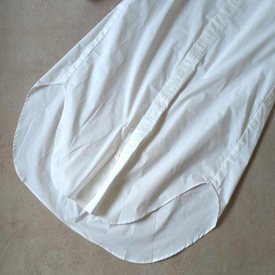 HERALBONY（ヘラルボニー）日本製 スカーフループ付き シャツワンピース