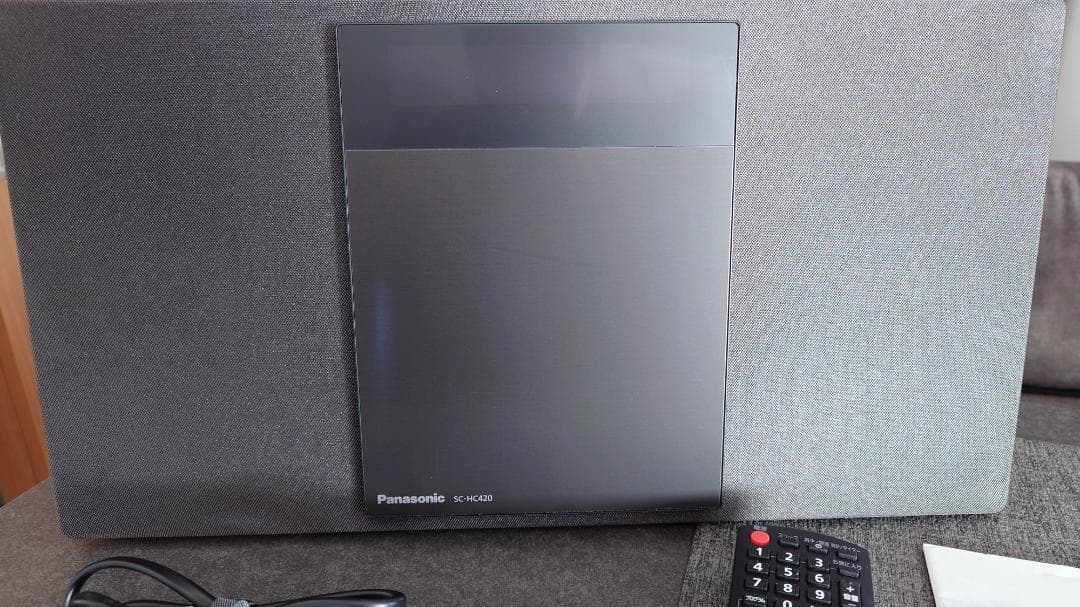 ＜中古＞Panasonic ミニコンポ SC-HC420／ブラック