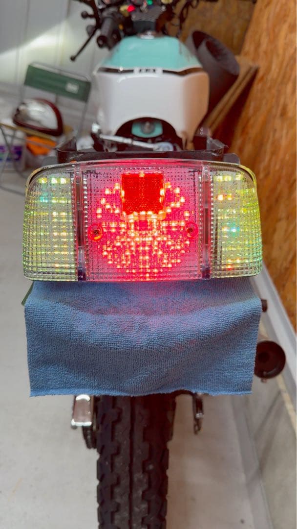 CBX400F 流星テール　仮面ライダー　特注LED