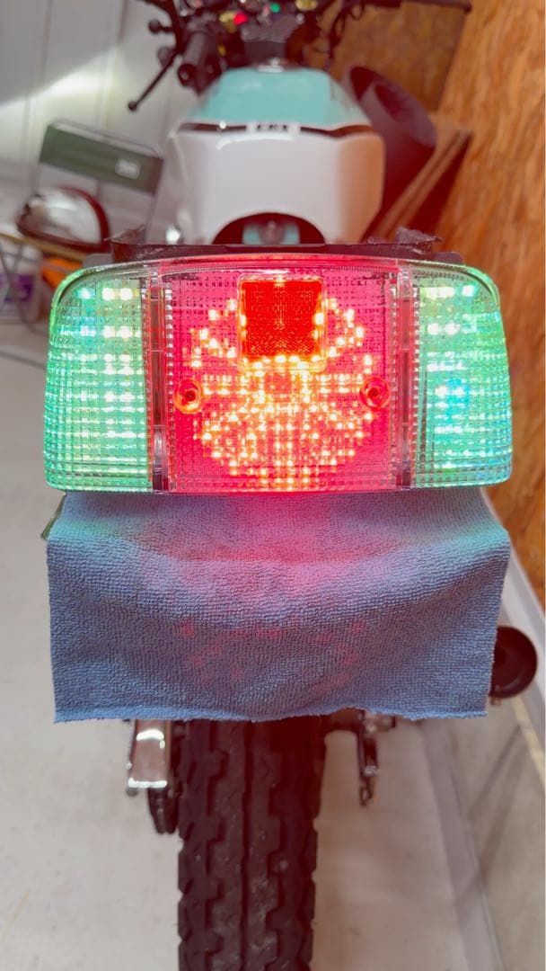 CBX400F 流星テール　仮面ライダー　特注LED