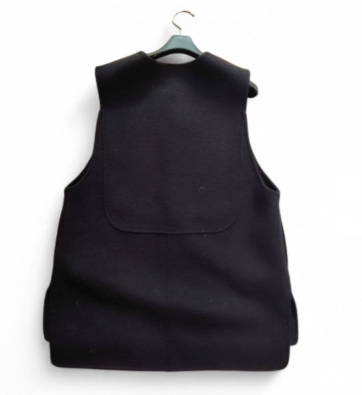 【MACHATT】22年商品美品　リバーウールジレ F ブラック