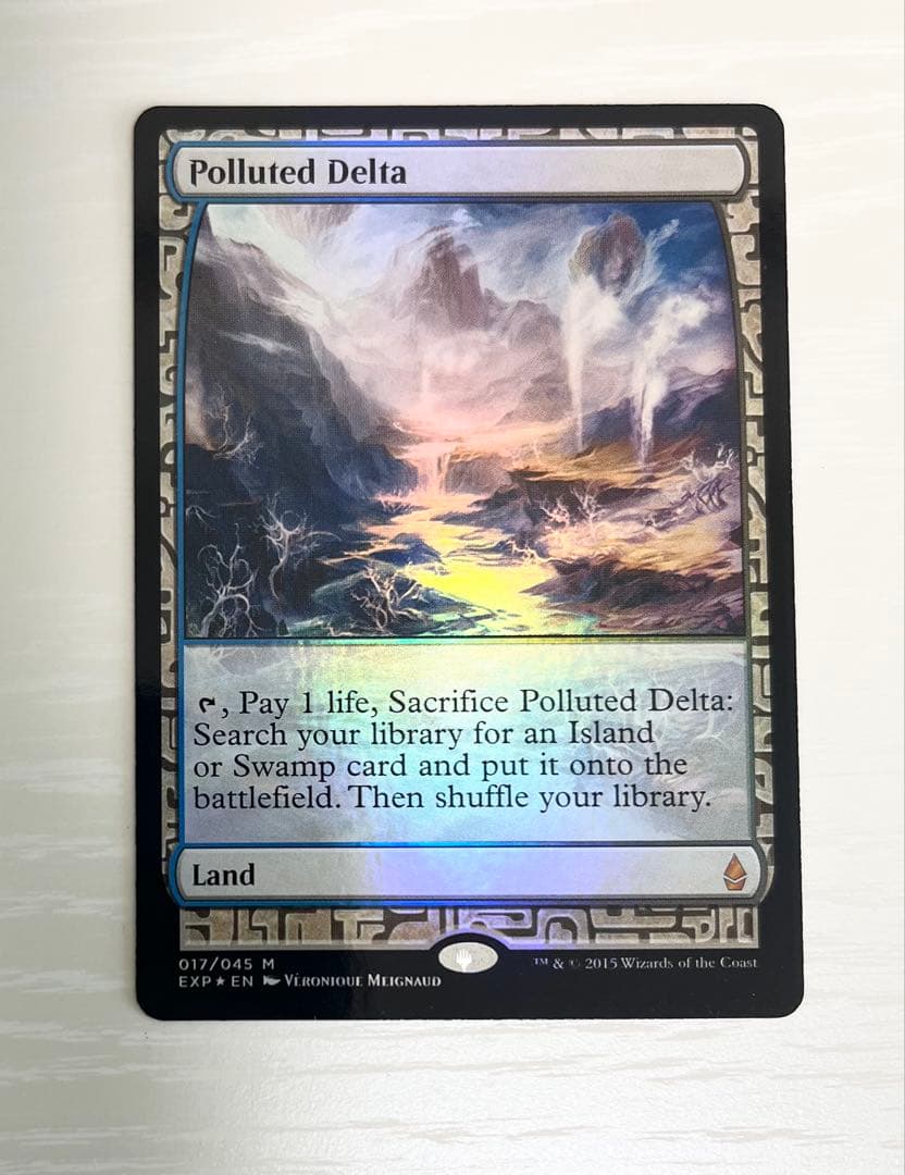 MTG 汚染された三角州 EXP 美品