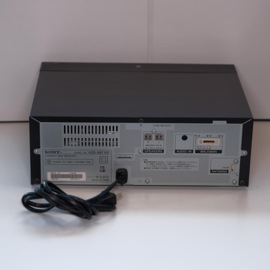 SONY CMT-SBT100 マルチコネクトコンポ Bluetooth