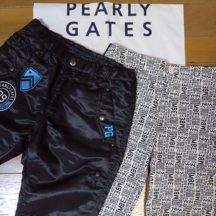 ⭐美品⭐お買い得２点⭐中綿⭐パーリー&マスター⭐パンツ⭐黒⭐M⭐