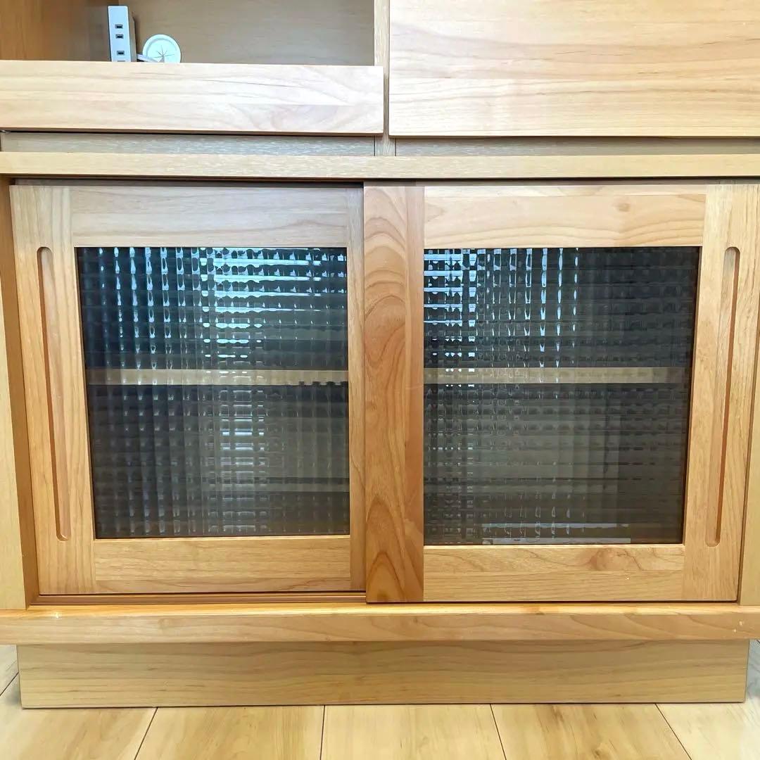 【8/26まで出品】ベルメゾン アルダー材 ハイタイプキッチンカウンター