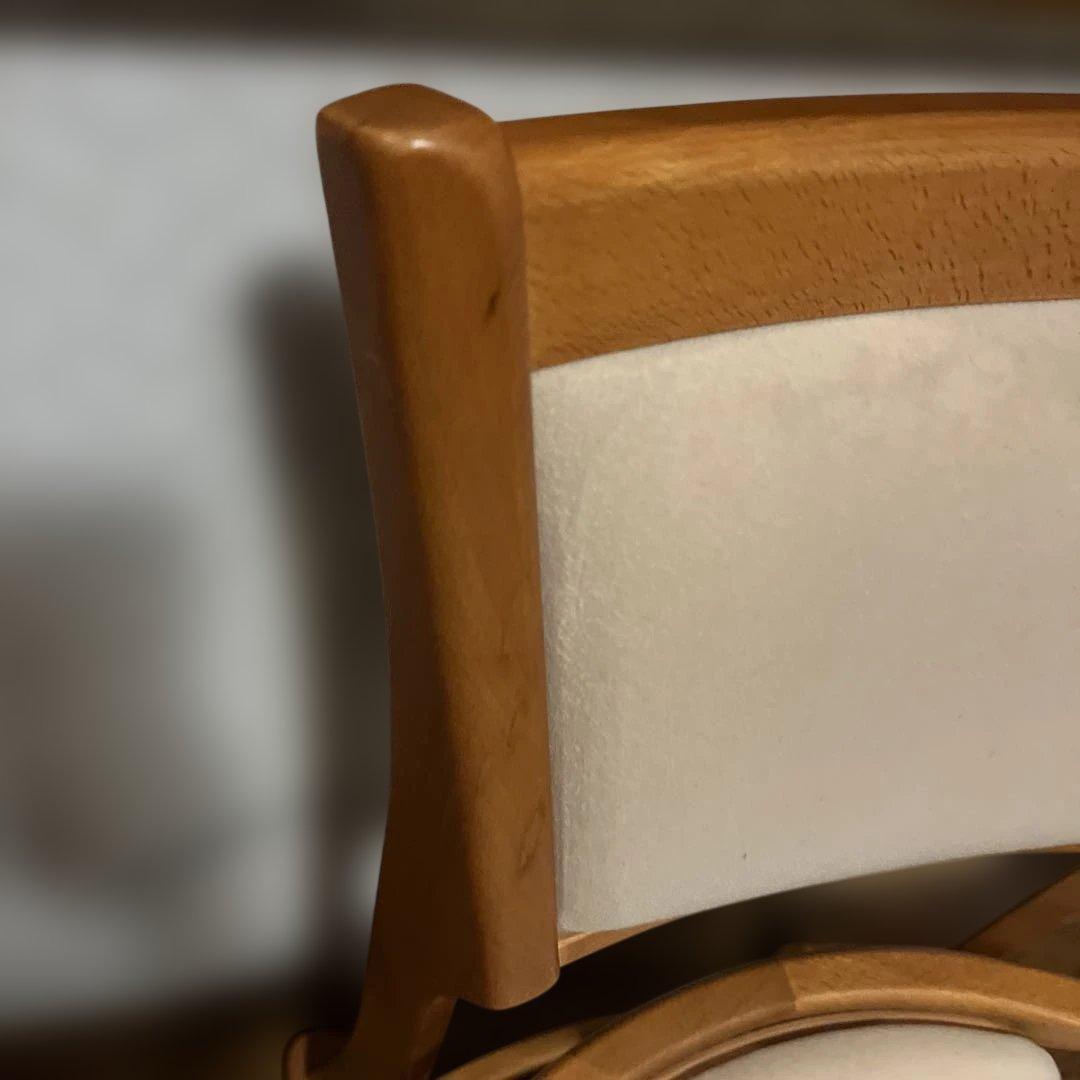 起立木工　座面回転式　ダイニングチェア　底座椅子