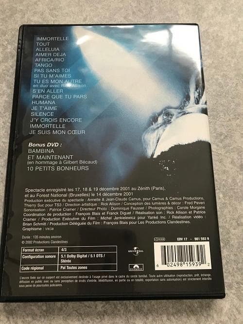 ララ・ファビアン ライブ Lara Fabian Live 輸入版