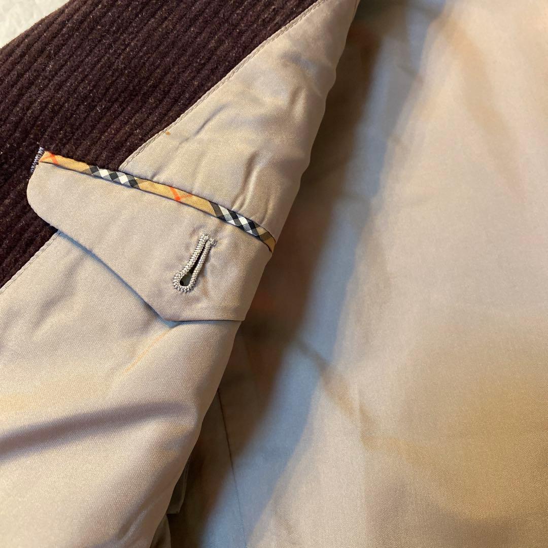 BURBERRYS corduroyブラウン コーデュロイ テーラードジャケット