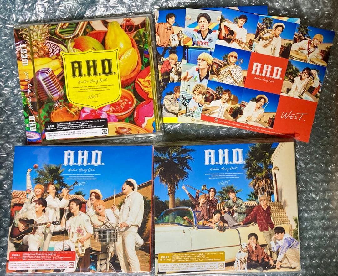 A.H.O. WESTꓸ アルバム　3形態セット　Blu-ray
