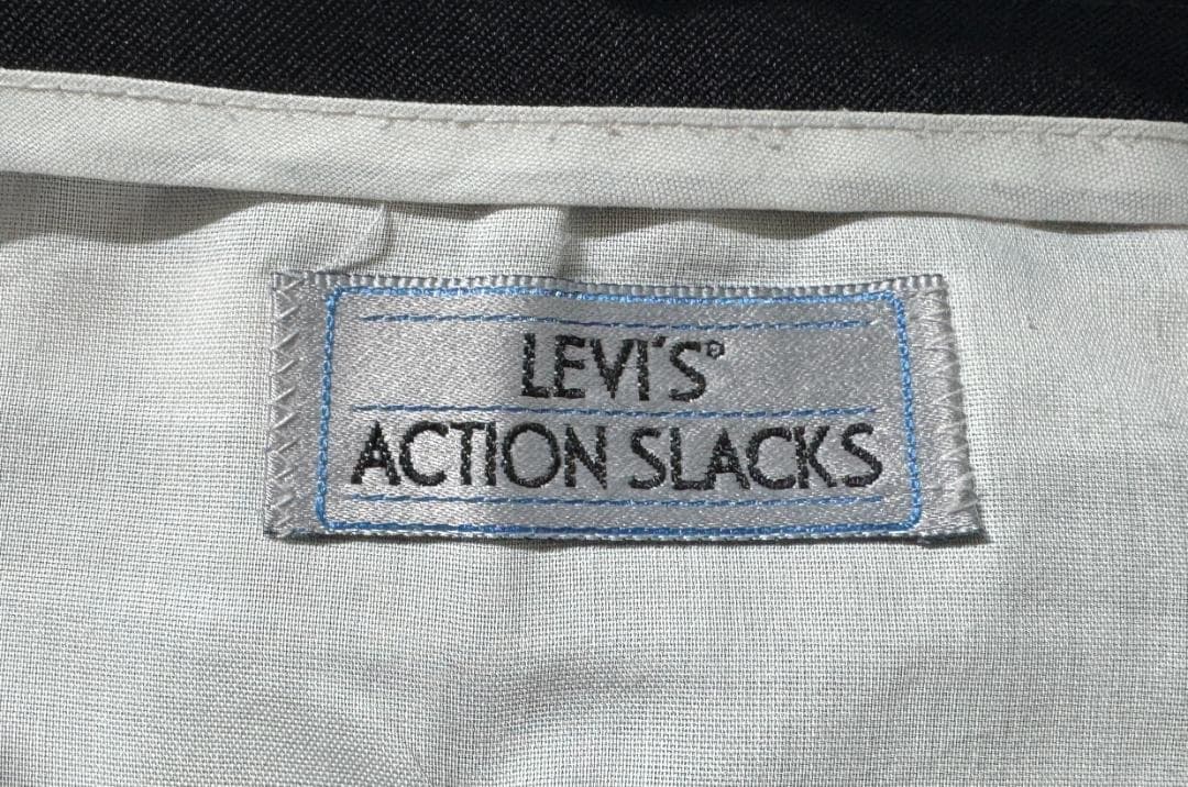 LEVI'S アクションスラックス 黒