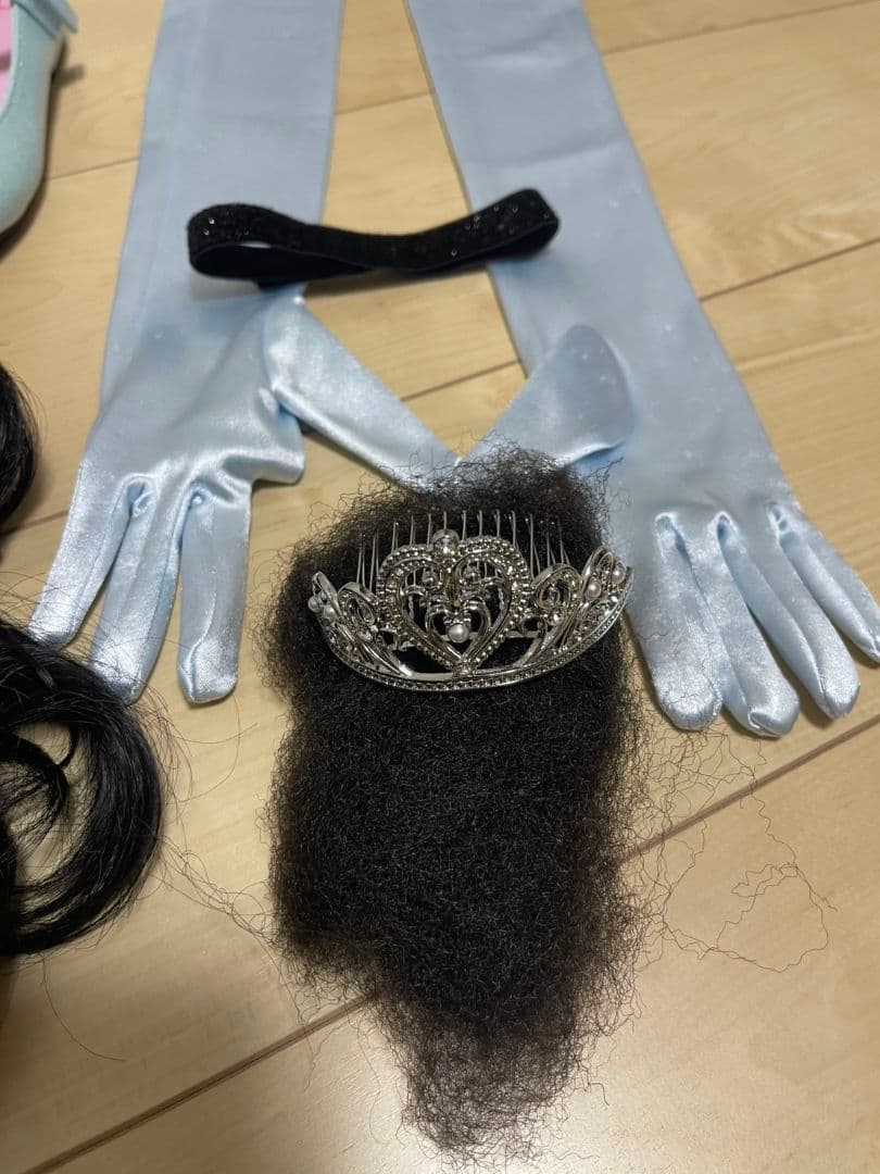 ビビデバビデブティック プレミアムシンデレラ ドレス120cmシューズ20cm