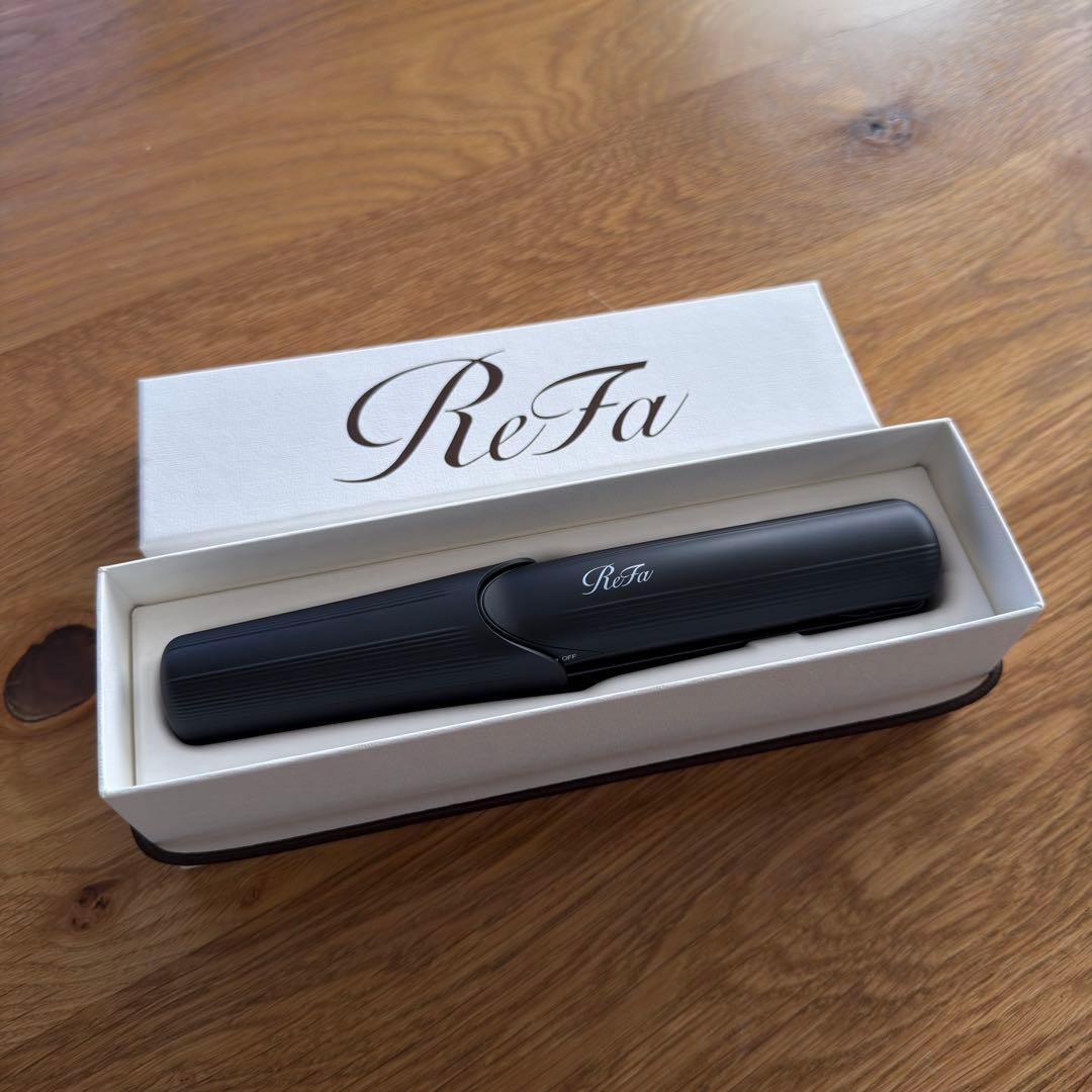 【リファ】ReFa FINGER IRON ST ブラック　ストレートアイロン
