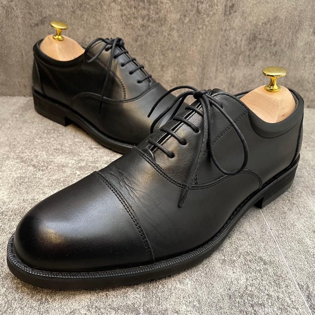 ✨美品✨リーガル ストレートチップ【25EEE】32NR ゴアテックス ブラック