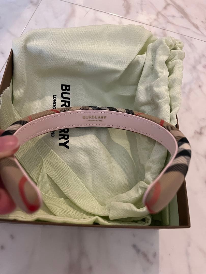 【専用】BURBERRY ヴィンテージチェック　カチューシャ　新品未使用