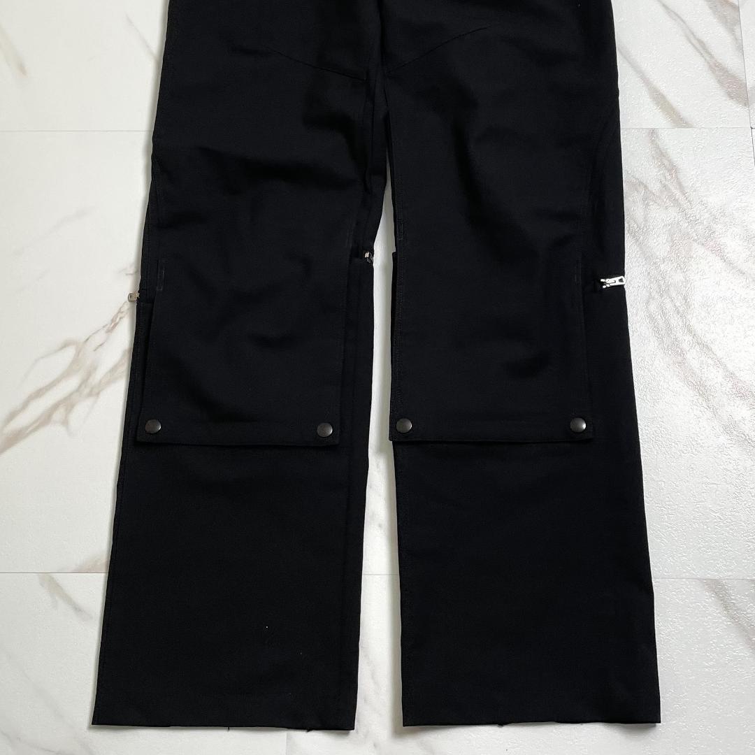 24ss　KIKO KOSTADINOV　TONINO　ユーティリティパンツ　黒