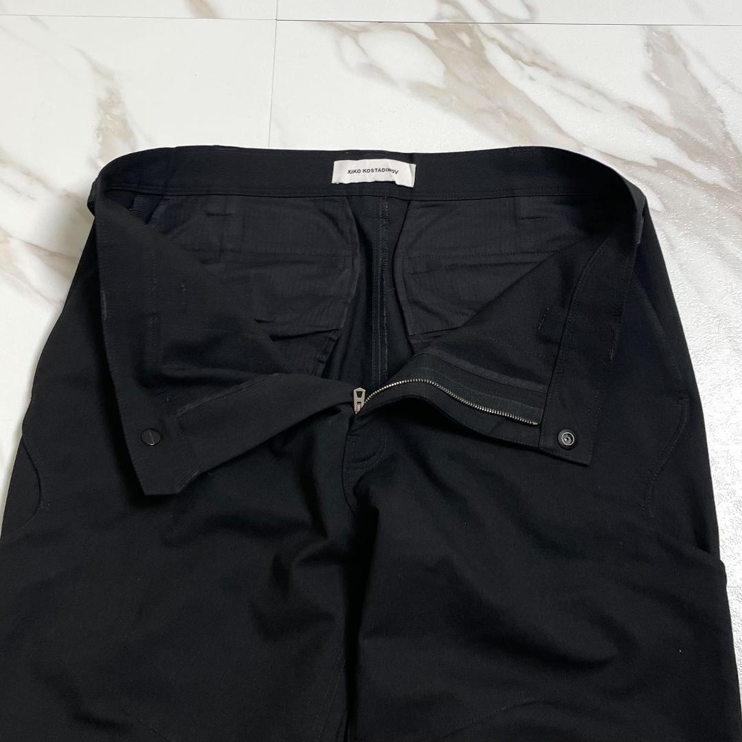 24ss　KIKO KOSTADINOV　TONINO　ユーティリティパンツ　黒