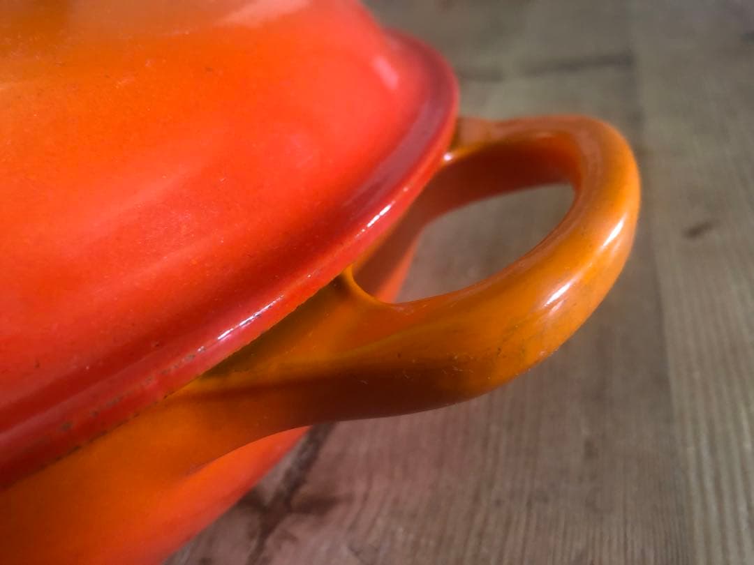 ル・クルーゼ　キャセロール 26センチ　オレンジ