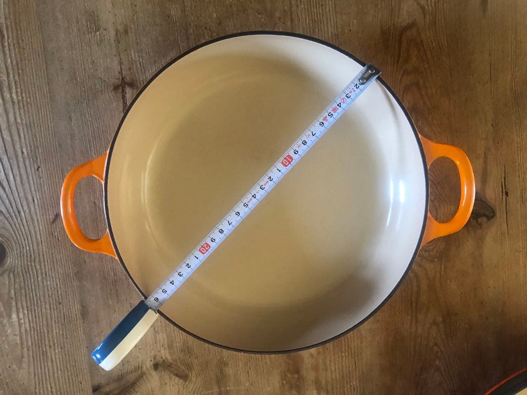 ル・クルーゼ　キャセロール 26センチ　オレンジ