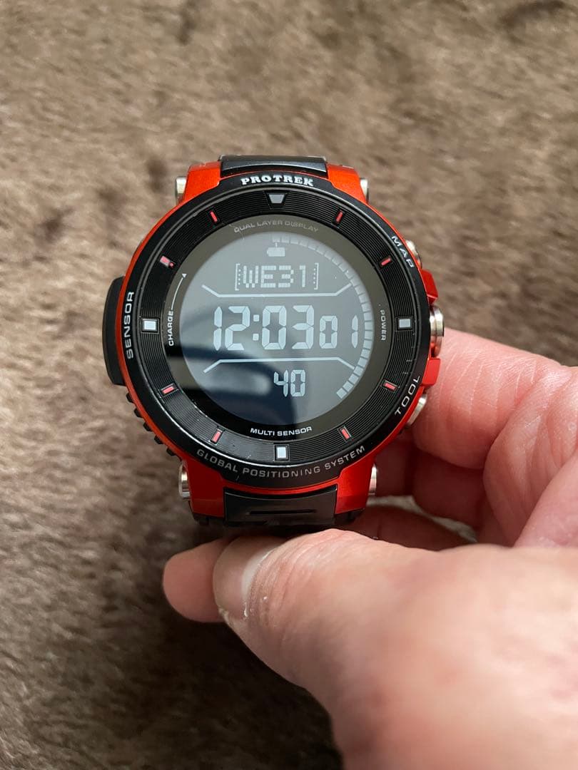 CASIO PRO TREK Smart WSD-F30-RG オレンジ