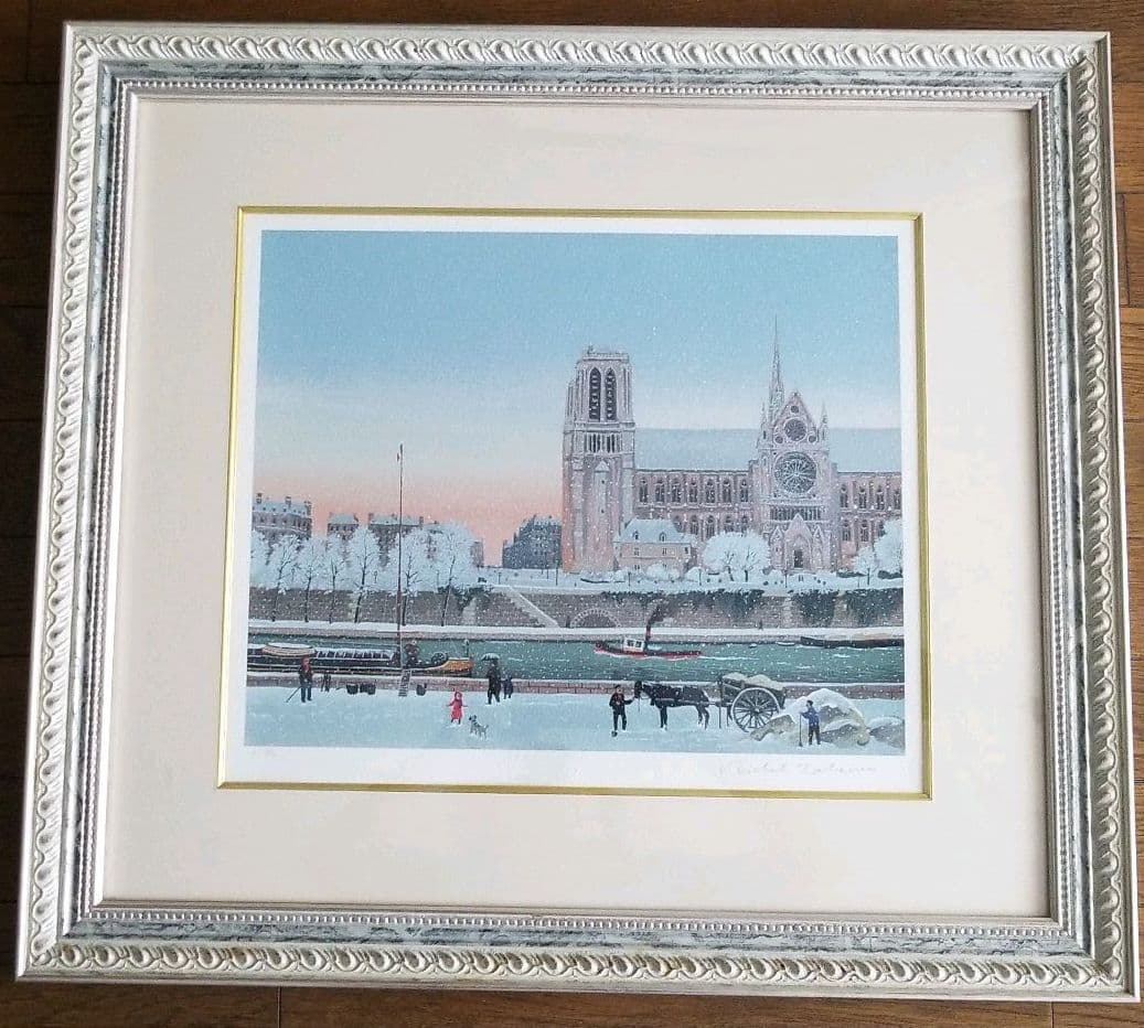 値下げしました　ミッシェルドラクロワ　ノートルダムオブパリオンザスノー