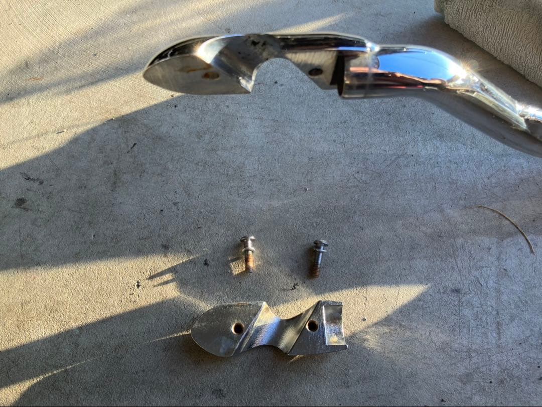 ハーレー純正パーツ　サドルバッグガードレール