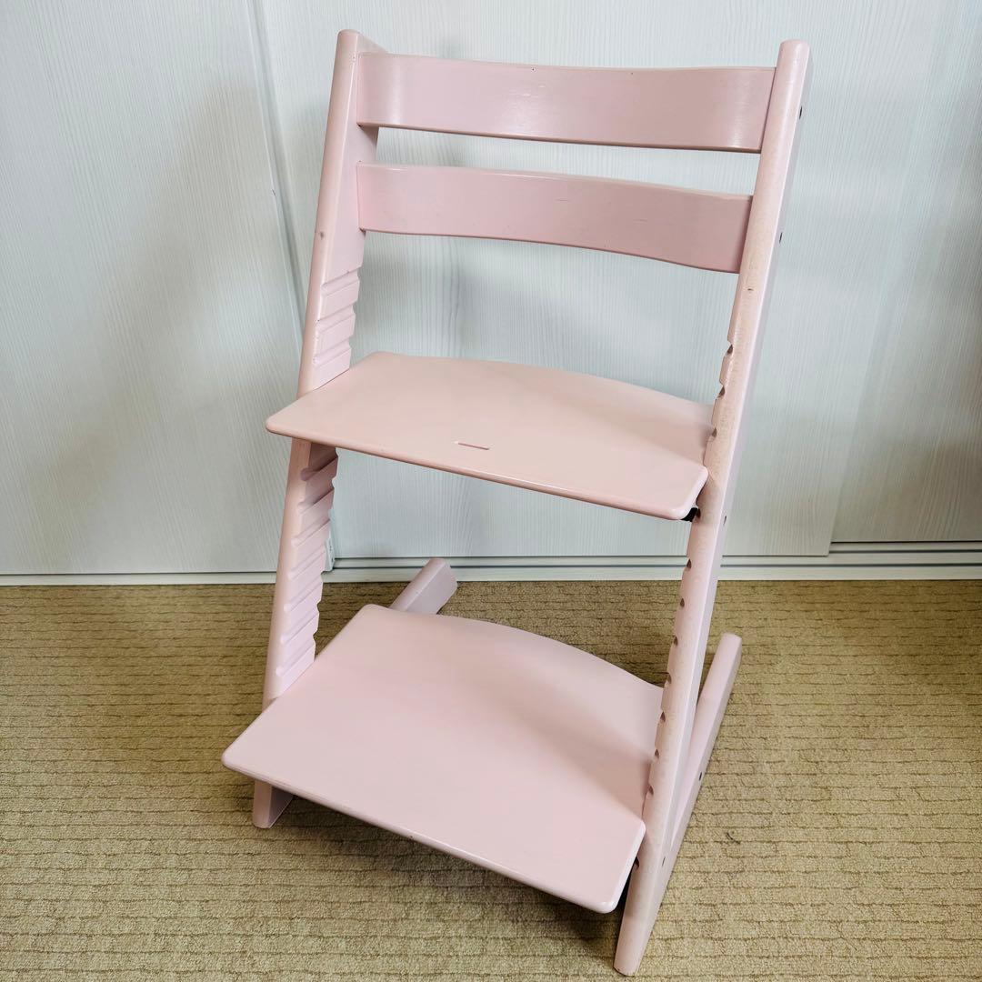 STOKKE ストッケ トリップトラップ ベビーチェア ピンク シリアル5
