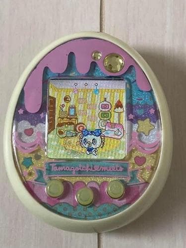 【動作確認済】バンダイ　たまごっちみーつ　パステル　イエロー　SH38