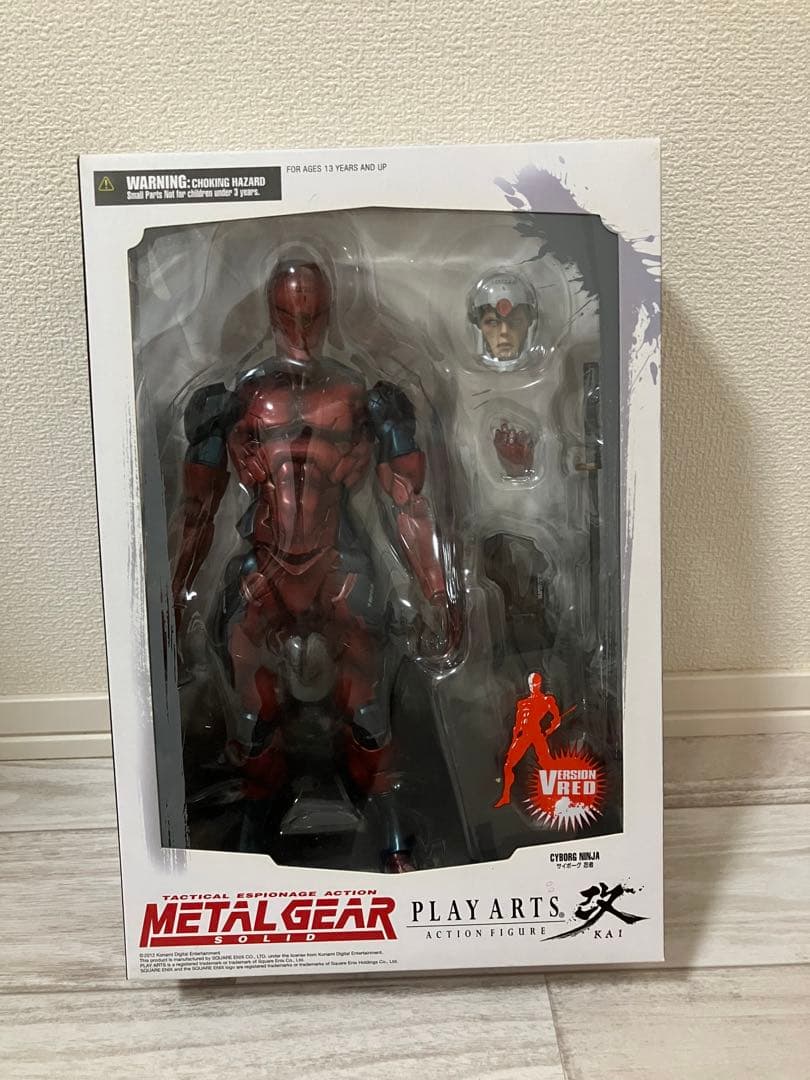 メタルギアソリッド　プレイアーツ改　サイボーグ忍者　Version RED