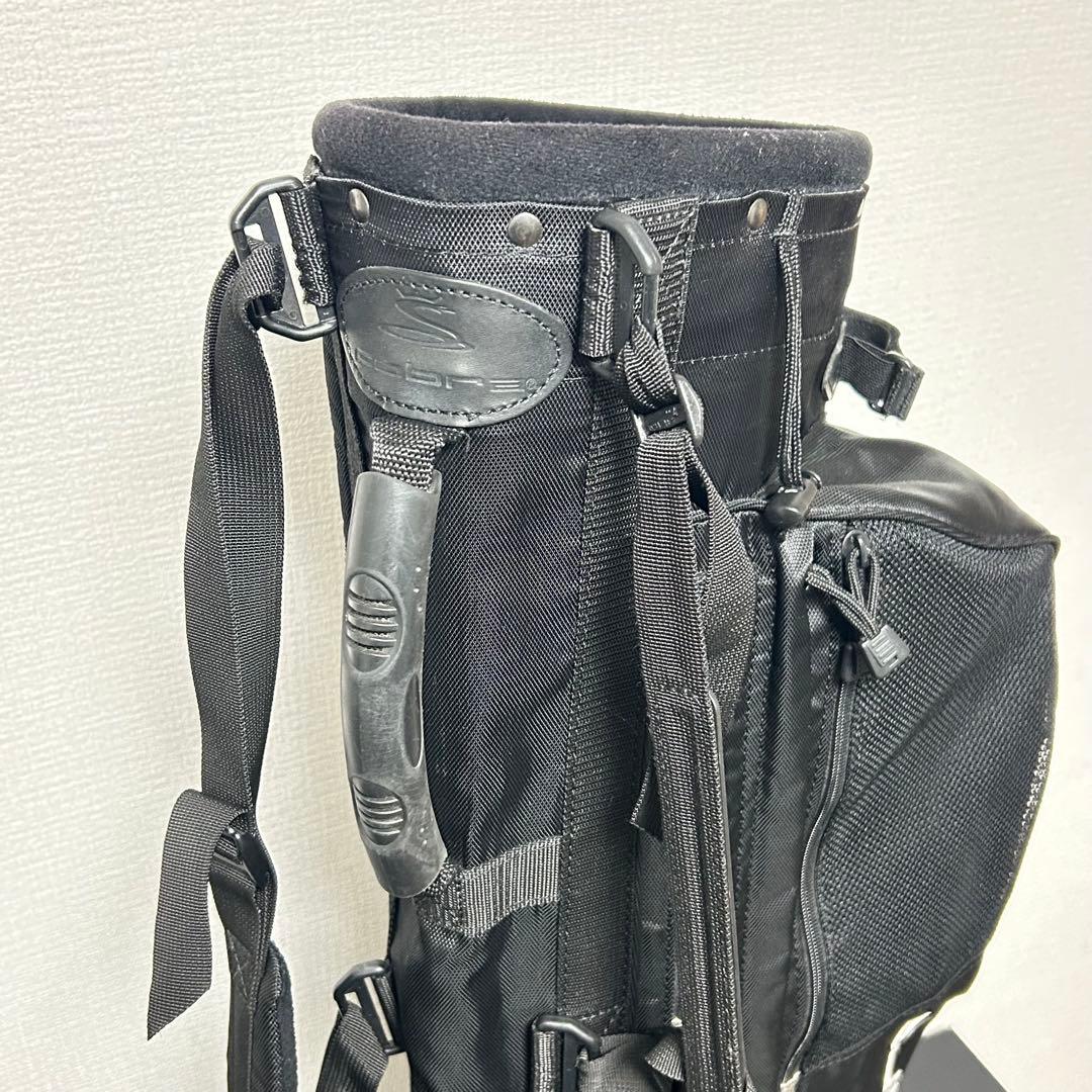 コブラ 超軽量 スタンドキャディバッグ 黒 フード付