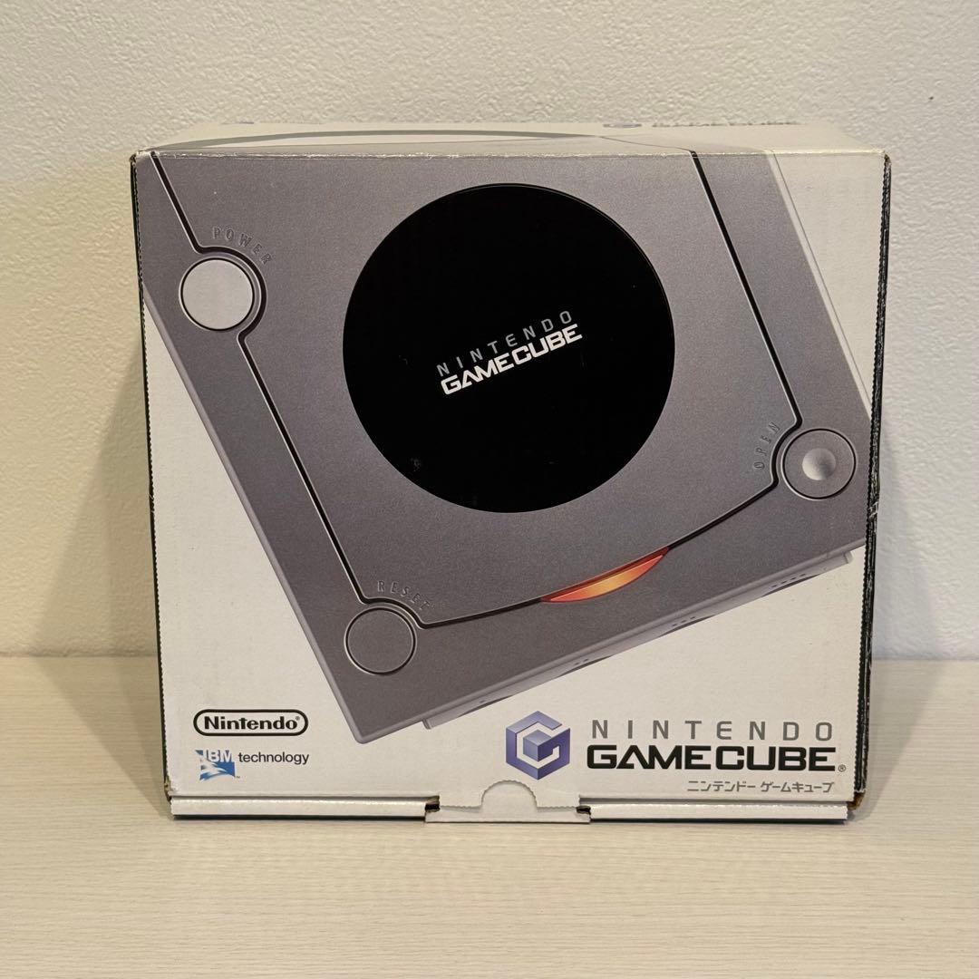 【美品】ゲームキューブ 本体 シルバー 箱付き