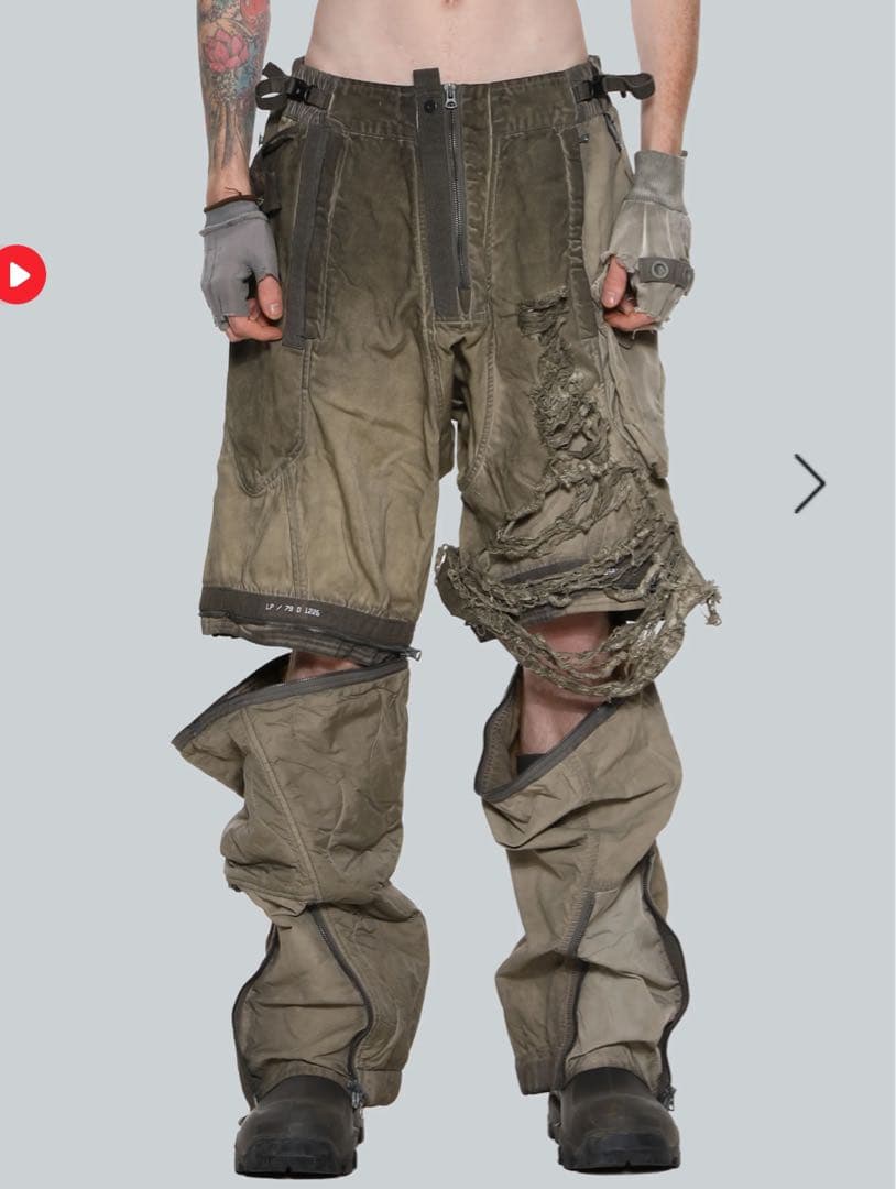 パンツ OT/ WASTELAND WALKER CONVERTIBLE JEANS