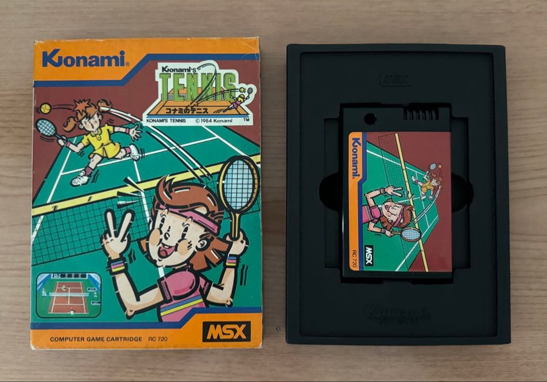コナミのテニス MSXソフト