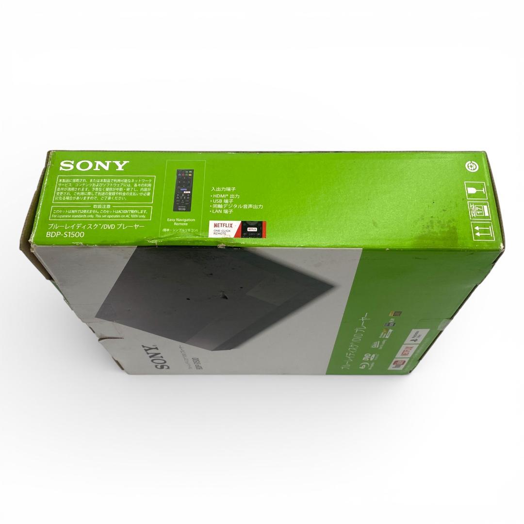 【SONY】ブルーレイ / DVDプレーヤー BDP-S1500【通電確認済】