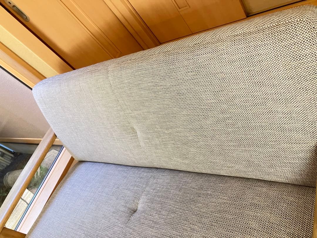 カリモク　ソファ　チターノ　2シーター　無印　北欧　木製　ウニコ　参考価格14万