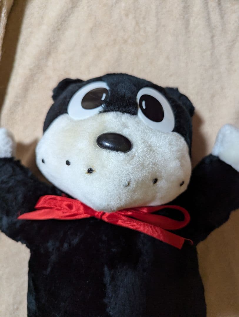 のらくろ君の限定品キャラクターぬいぐるみ 約30cm