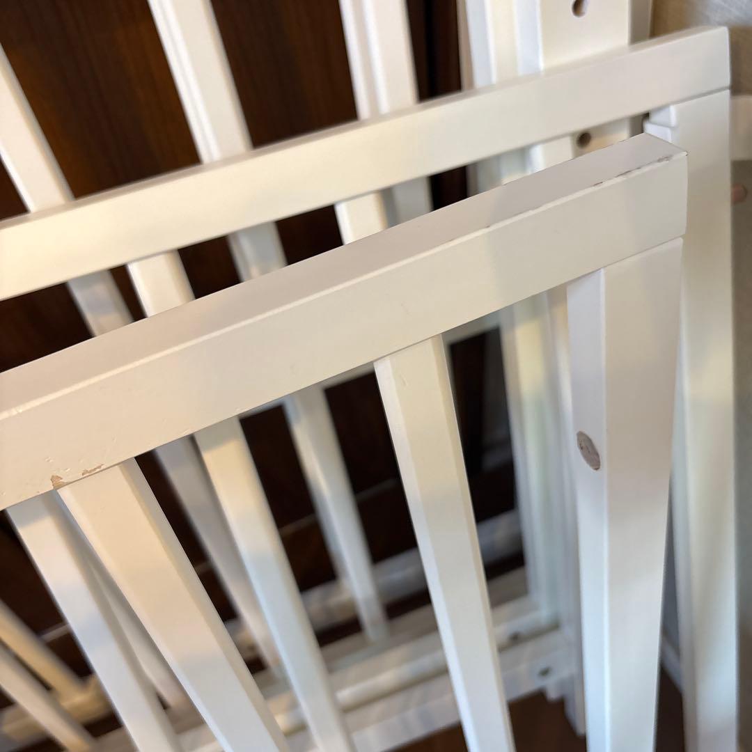 値下げしました❣️美品yamatoya大和屋そいねーるミニホワイト専用マットレス付