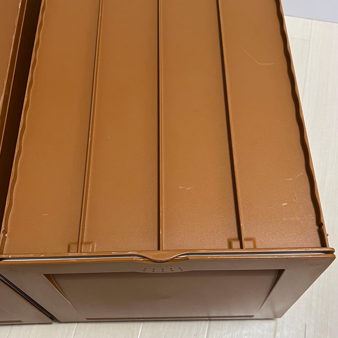 タッパーウェア スーパーチェスト セピア 2個セット