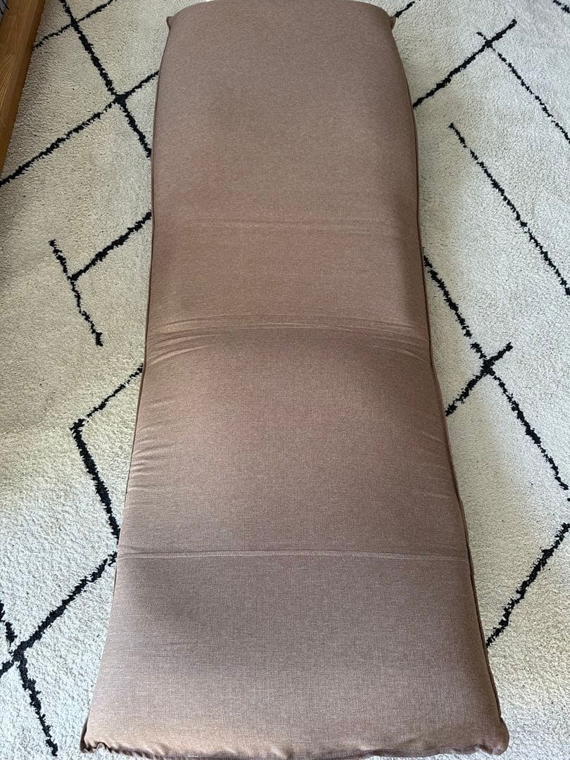 美品 ネオボディサポートチェアII　ワイドロングタイプ　座椅子