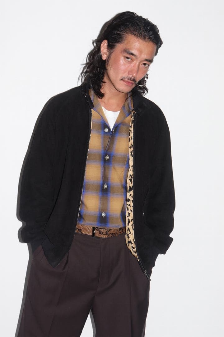 パンツ WACKO MARIA DORMEUIL PLEATED TROUSERS