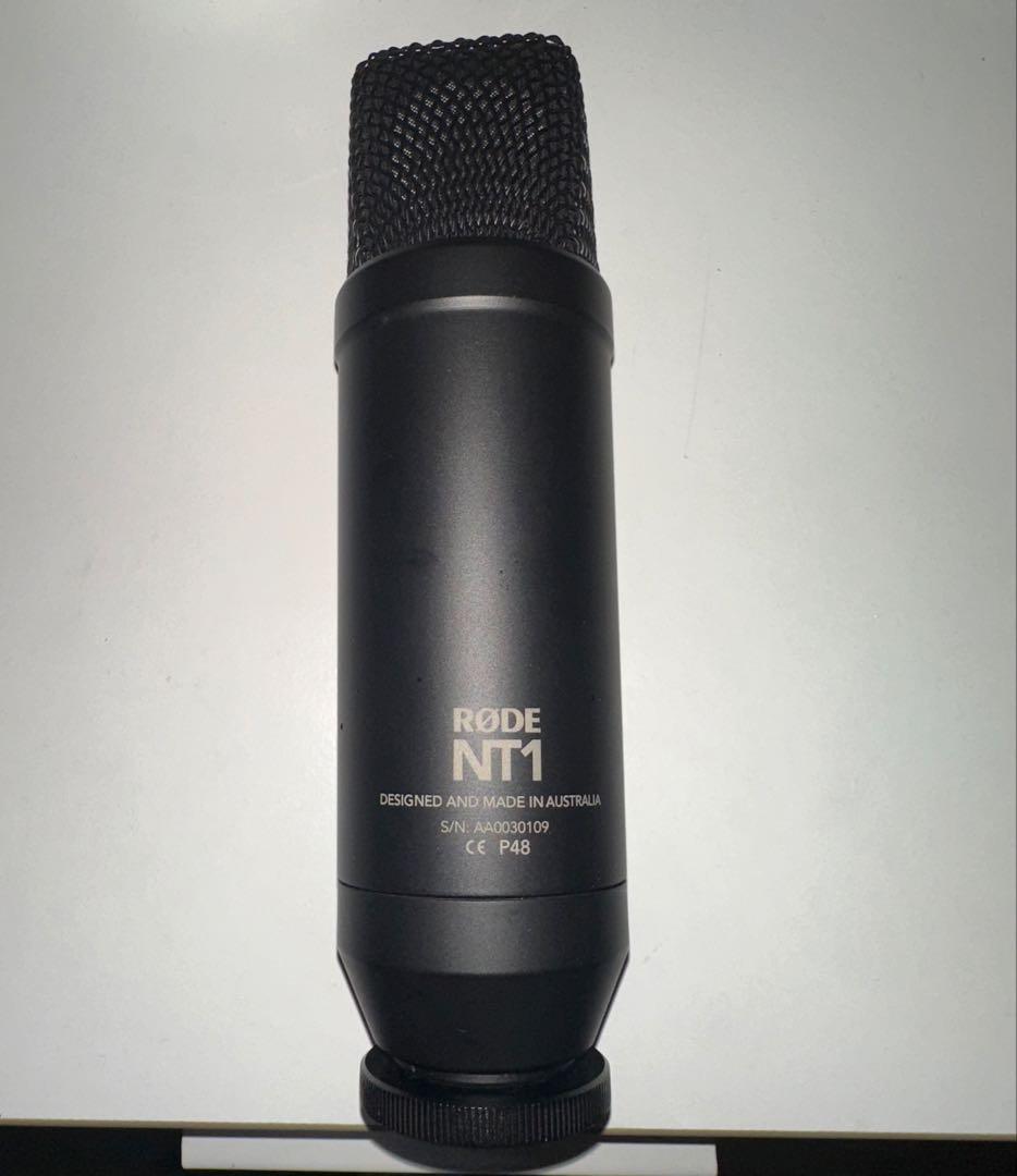 RØDE NT1 コンデンサーマイク ポップフィルター付き