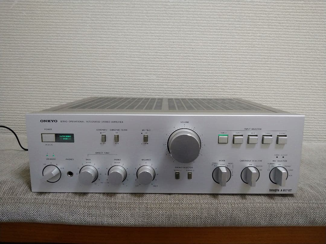 オンキヨー　プリメインアンプ　ONKYO　Integra A-817GT