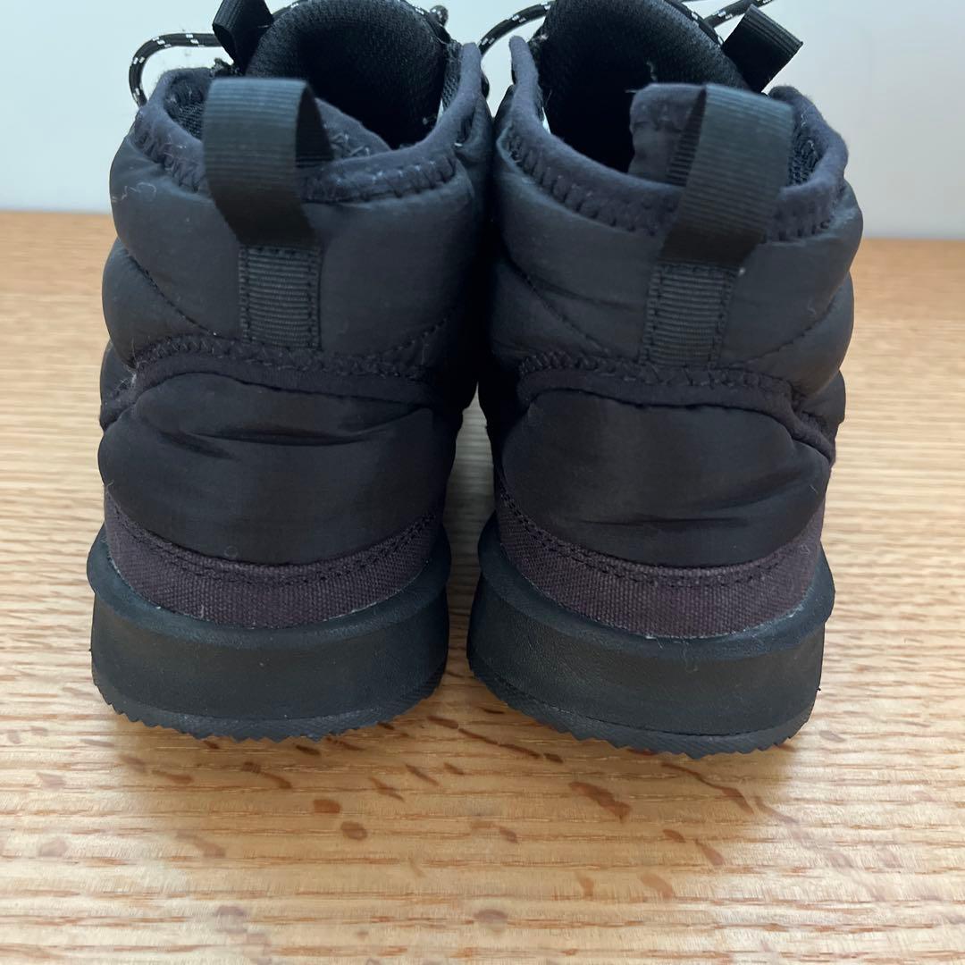 未使用級★ 25cm ノース・フェイス ヌプシ チャッカ ブーツ　ブラック