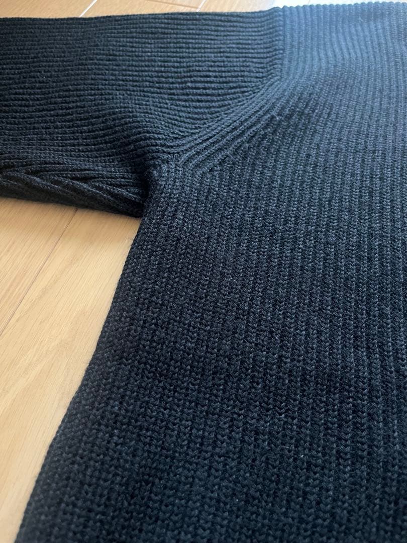 Supreme☆ブラック☆Small Box Polo Sweater