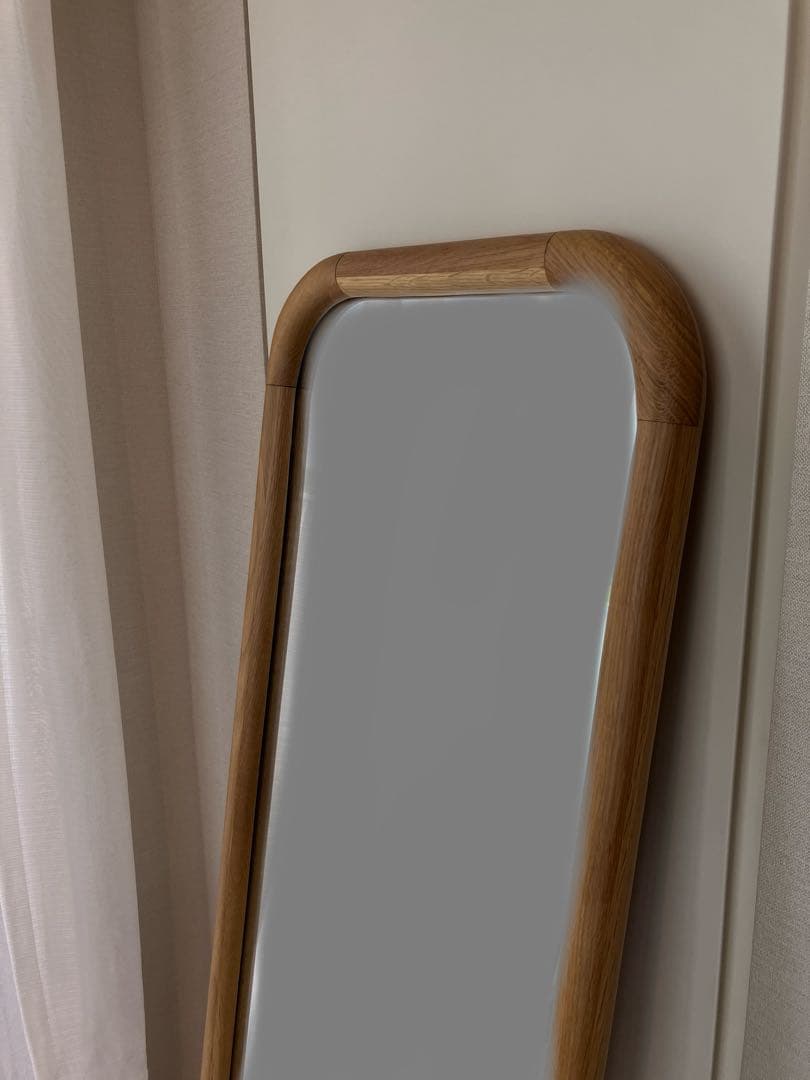 【関家具】スーク スタンドミラー 幅40cm オーク