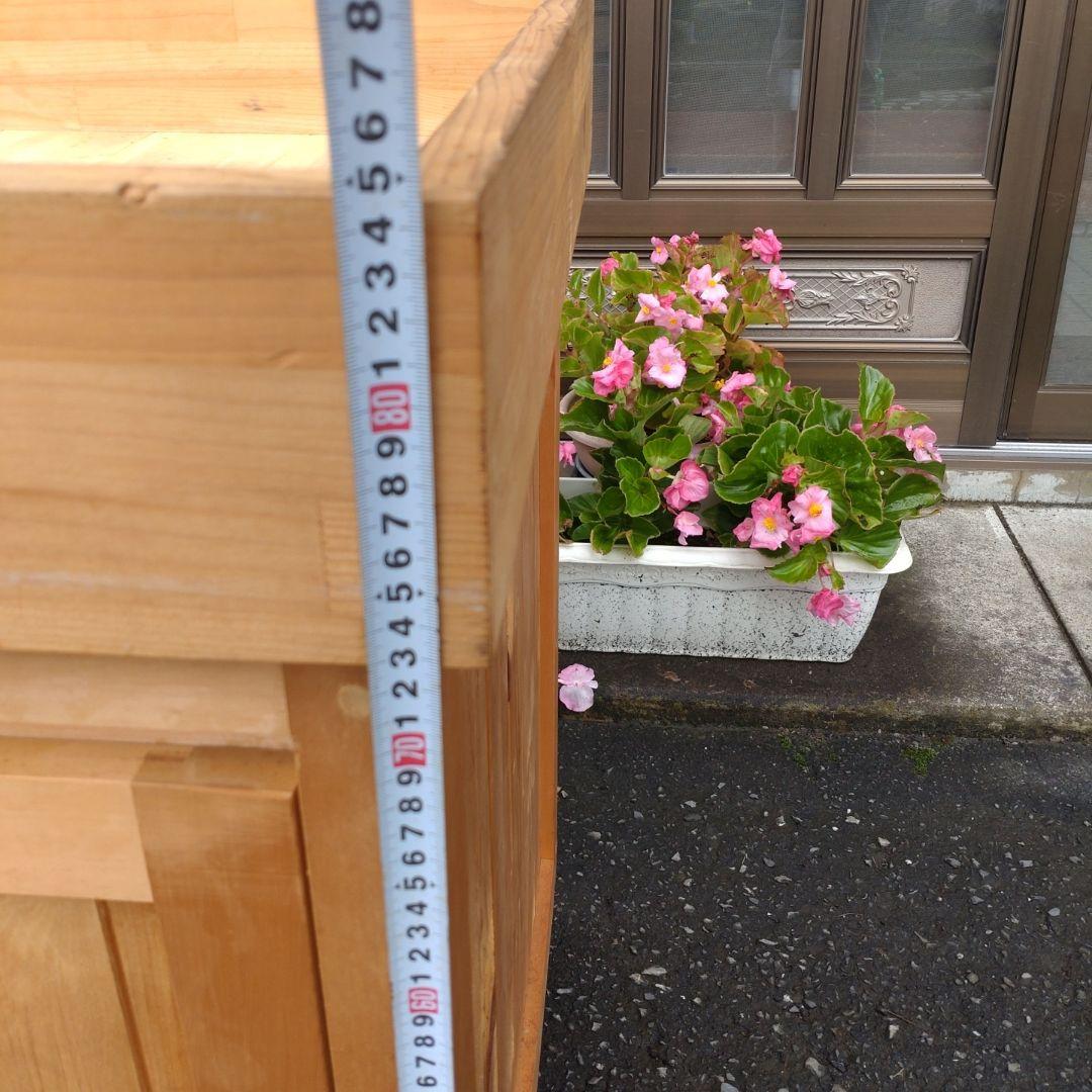 【送料込み】木製キャビネット・サイドボード　収納　DIY台