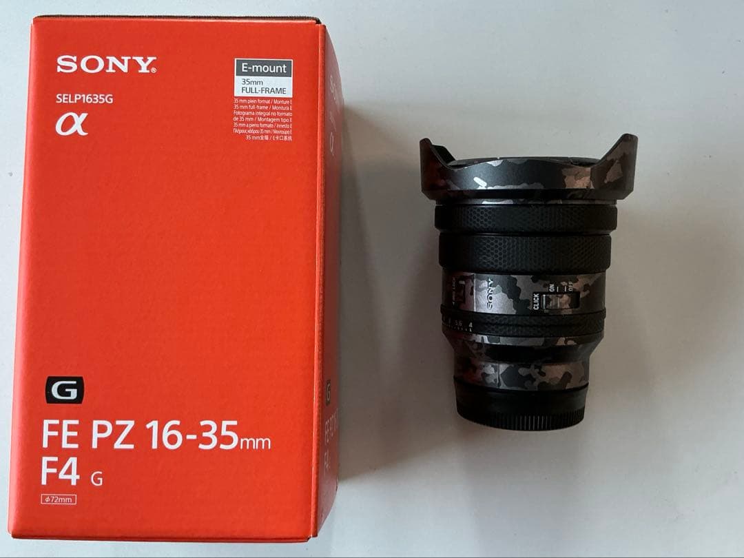 SONY FP PZ 16-35mm F4G (中古) + PLフィルター