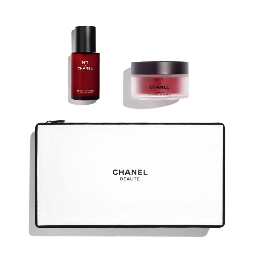 N°1 ドゥ シャネル スキンケア デュオ S ポーチ付き