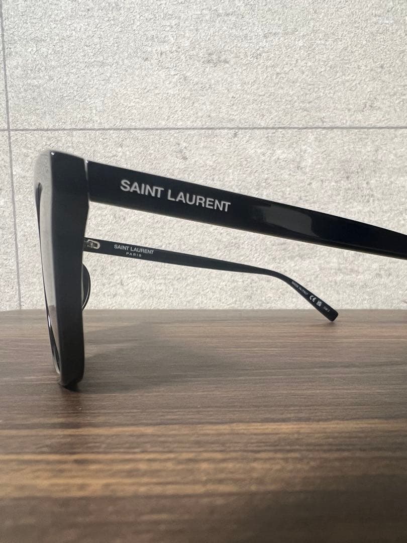 SAINT LAURENT サングラス578K ダークグレー系レンズ
